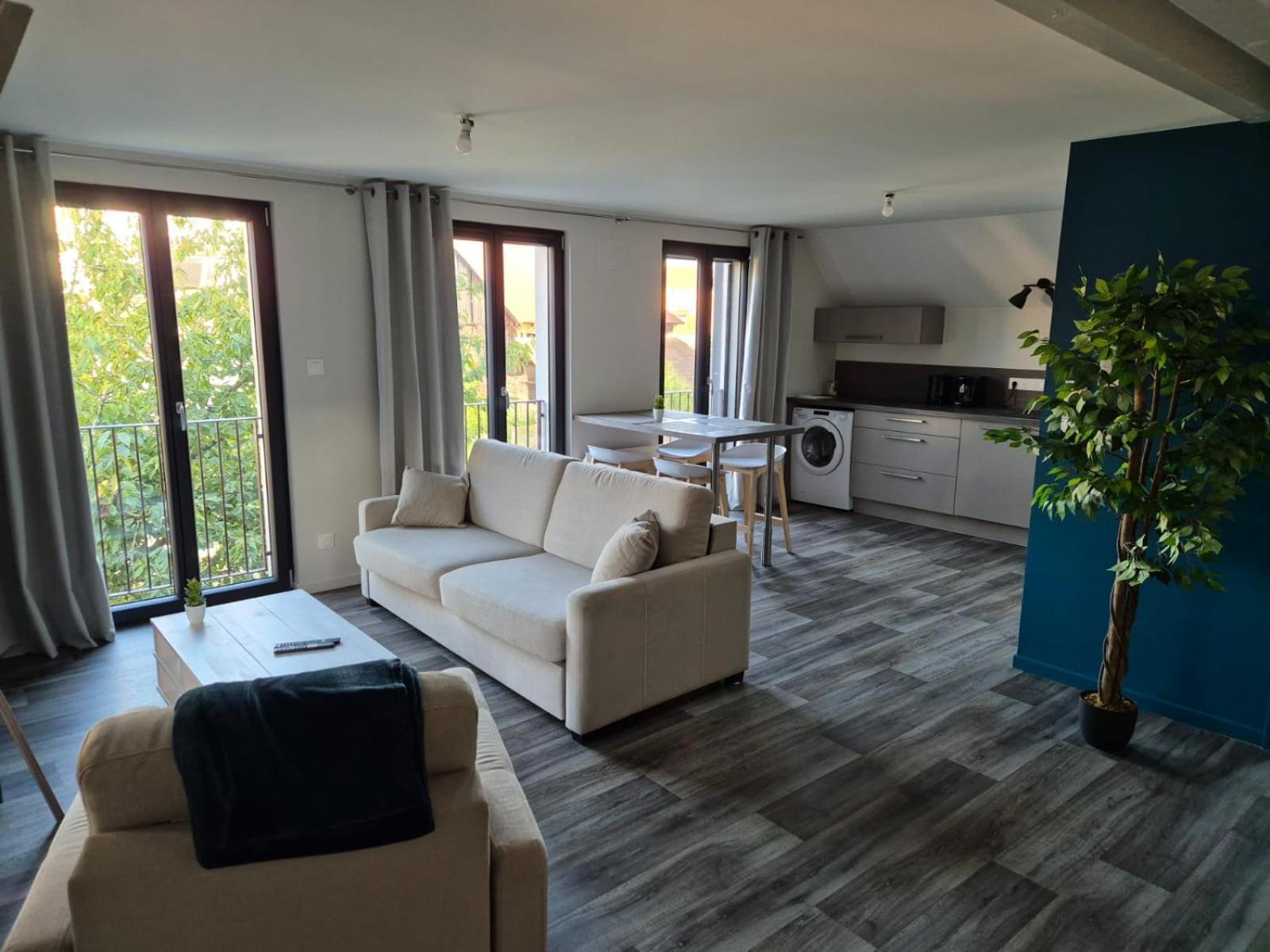 Appartement 2 Pieces Tout Confort, Aux Portes De Colmar Andolsheim Zewnętrze zdjęcie